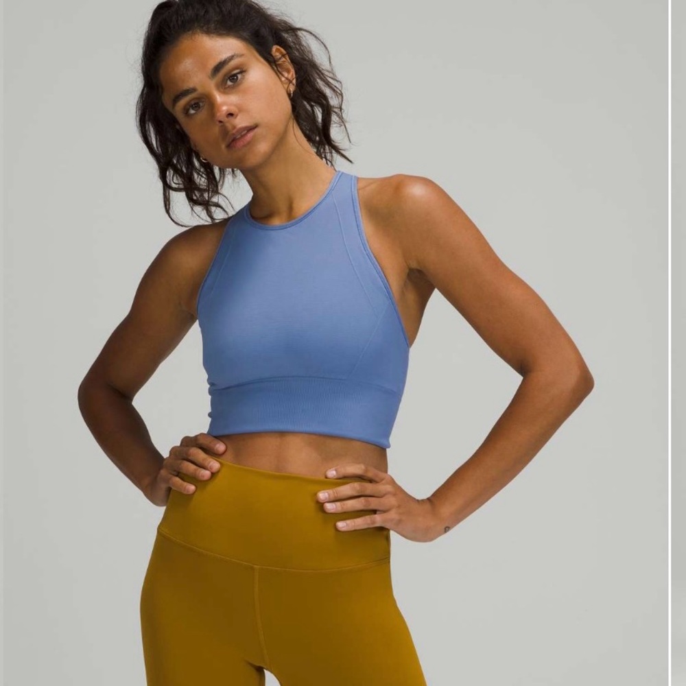 Lululemon Ebb to Street Longline High neck bra
